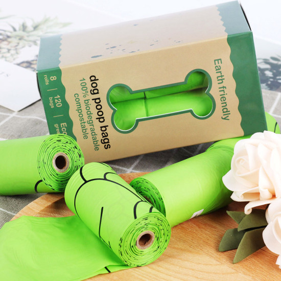 Disposable Environmentally Friendly Degradable Dog Poop Bag