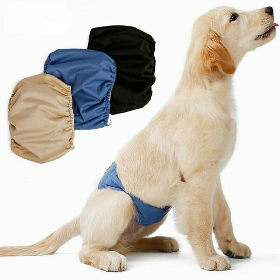 DOGLEMI Reusable Washable Dog Belly Band