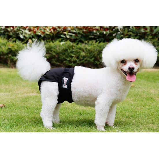 DOGLEMI Washable Reusable Female Dog Diapers