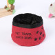 Oxford Cloth Folding DOG Bowls with Waterproof Zipper