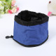 Oxford Cloth Folding DOG Bowls with Waterproof Zipper