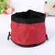 Oxford Cloth Folding DOG Bowls with Waterproof Zipper