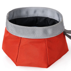 DOGLEMI Outdoor Folding Dog Slow Feeder Bowls