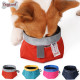 DOGLEMI Outdoor Folding Dog Slow Feeder Bowls