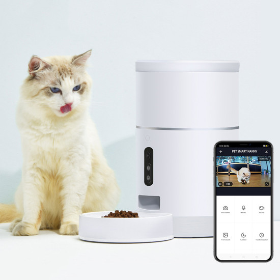 Cat & Dog Wifi Smart Automatic Feeder 4L