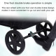 One-Click Foldable Dog Pushchair