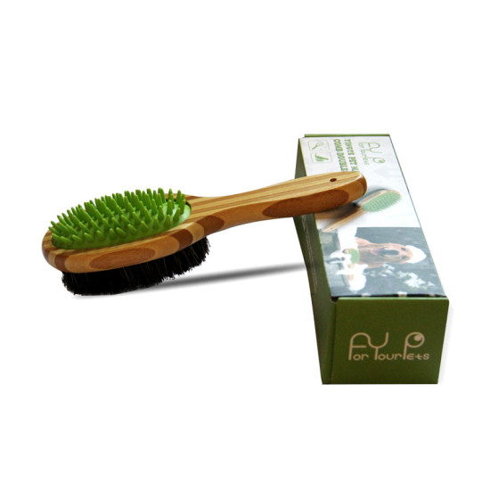 Cat Dog Pet Bath Brush 2-in-1 Grooming Brush Massage Brush