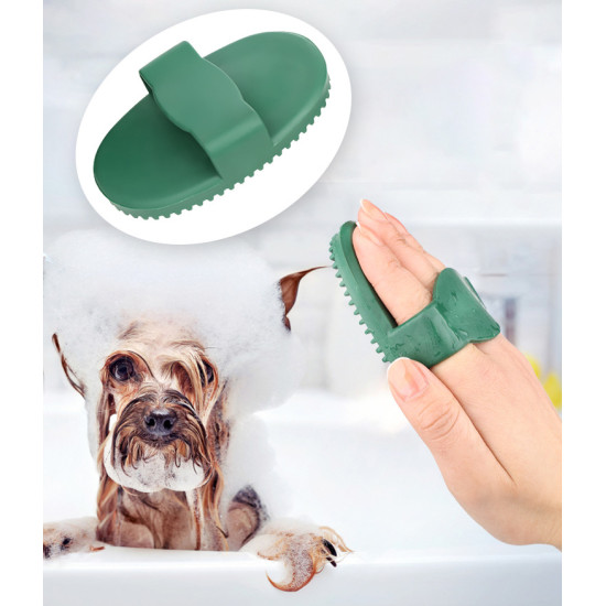 Cat Dog Oval Massage Bath Brush