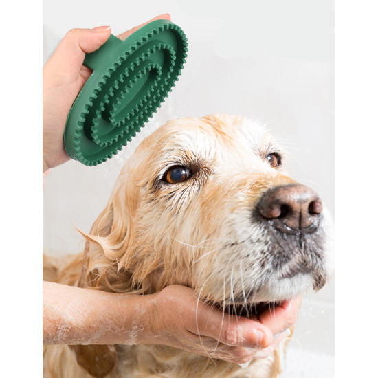 Cat Dog Oval Massage Bath Brush