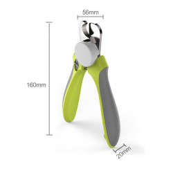 Stainless Steel Led Light Cat Dog Nail Clipper With Safety Guard