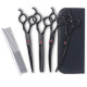 7 Inch Dog Grooming Scissors Kit of 5