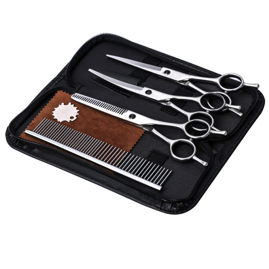 Professional Dog Grooming Scissors Three Kit 6 Inch