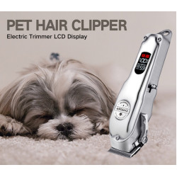 Cat Dog Electric Digital Display Hair Clippers