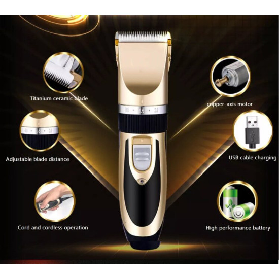 Cat Dog Rechargeable Bass Hair Clipper