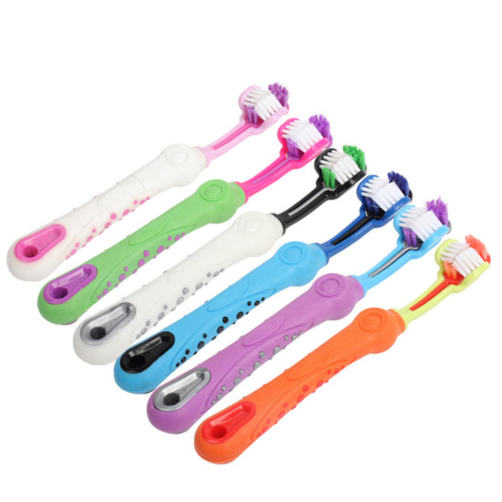 Cat Dog Multi-angle Oral Cleaning Brush