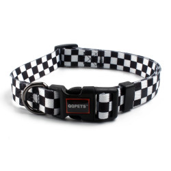 QQPETS Printing Trendy Adjustable Dog Collar