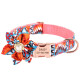 Ethnic Flower Dog Cat Collar