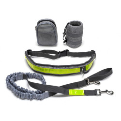 TAILUP Adjustable Hands Free Dog Leash with Fanny Pack