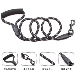 Dog Reflective Imitation Nylon Dog Walking Leash