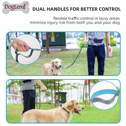 DOGLEMI Explosion-proof Dog Walking Leash