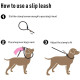 Slip Solid Rope Dog Leash