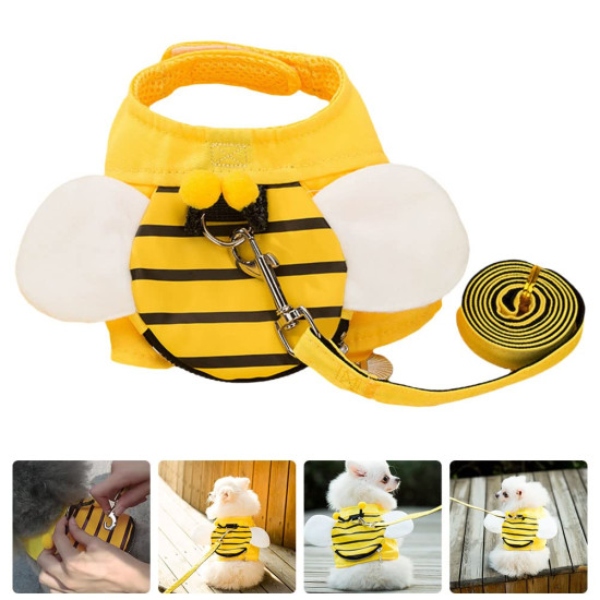 Honeybee Style Dog Mesh Harnesses