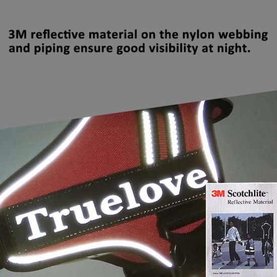 True Love Dog Harness With Handle