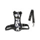 TAILUP Alphabet Style Dog Harness With Car Seat Belt