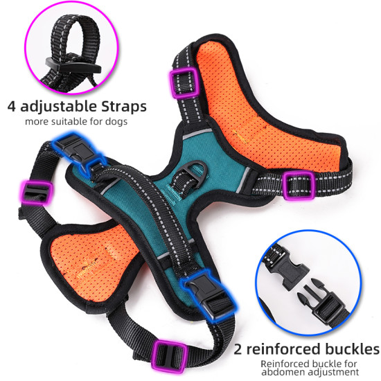 DOGLEMI Explosion Proof Dog Walking Harness