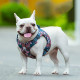 True Love Reflective Floral Style Dog Harness