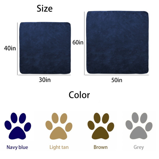 Lamb Fleece Waterproof Dog Blanket