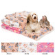 Classic Flannel Cat Dog Fleece Blanket