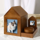 Pine Pet Urns With Photo Frame