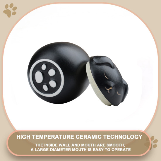 Ceramic Dog Cremation Urns With Seal Lid