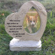 Dog Headstones With Picture Customizable