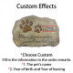 Dog Headstones Outdoor Customizable